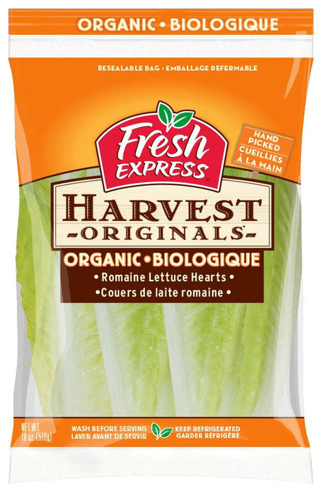 Organic Romaine Hearts
