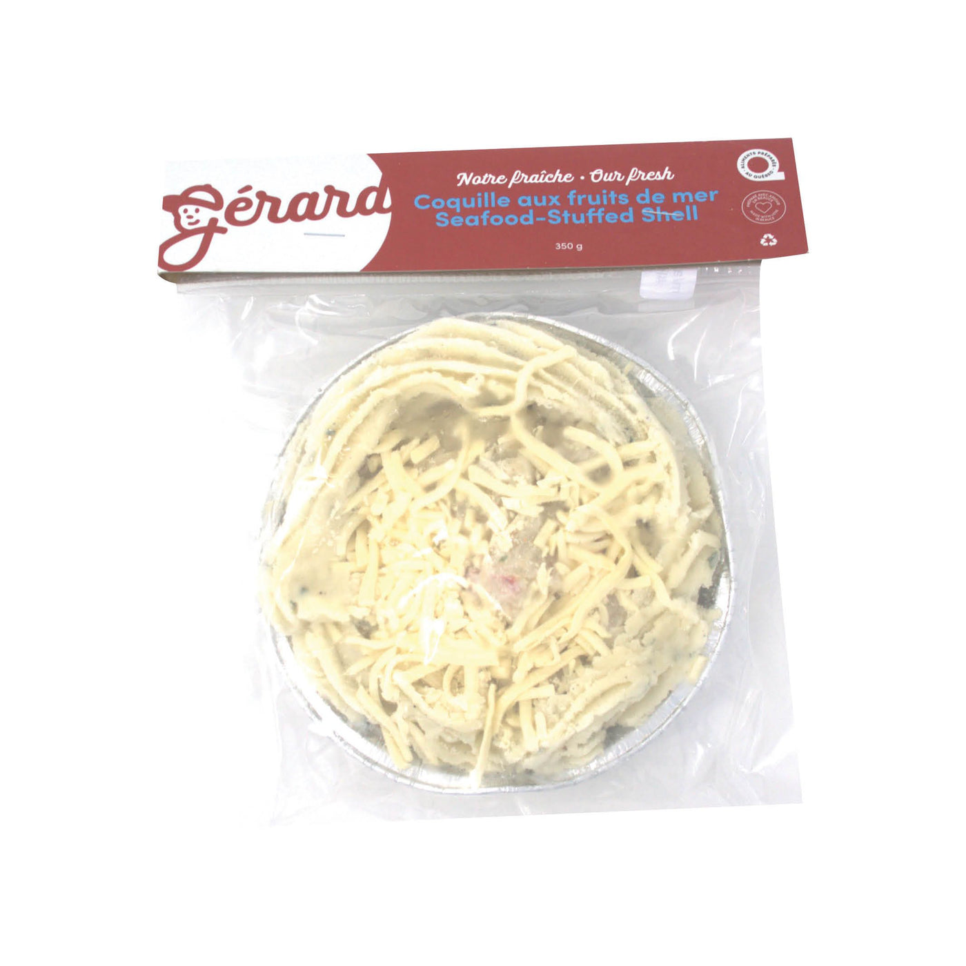 Seefood-Stuffed Shell