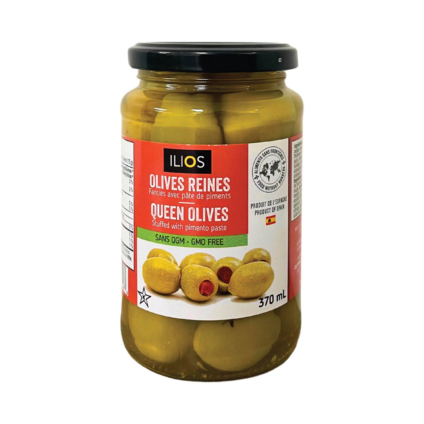 Queen Olives (Stuffed With Pimento Paste)