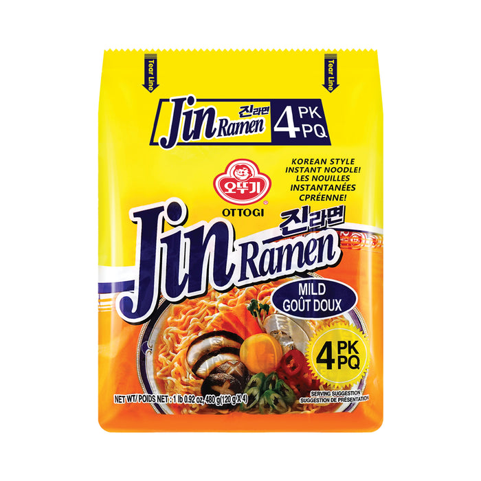 Mild Jin Ramen (Korean Style Instant Noodles)