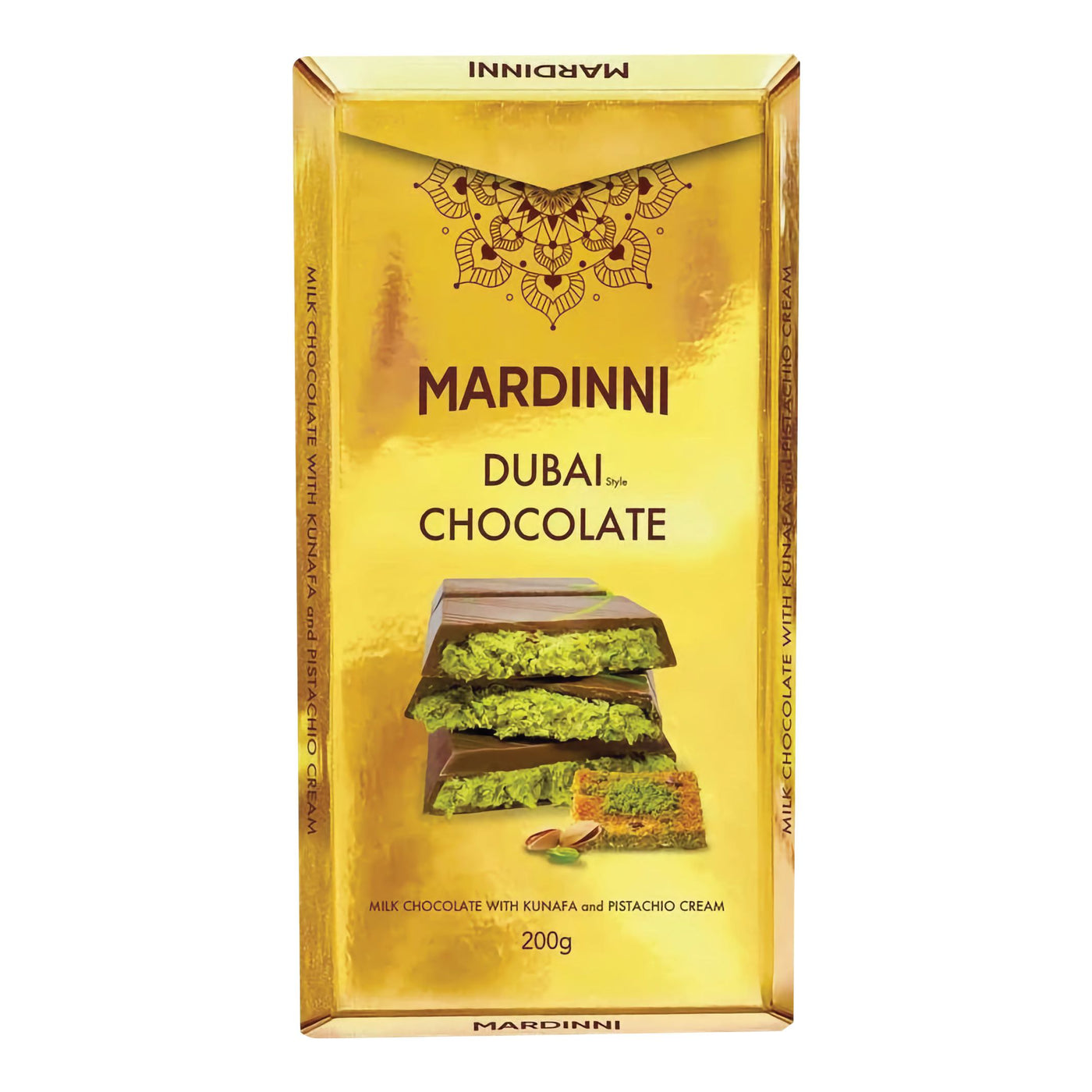 Chocolate With Kunafa & Pistachio