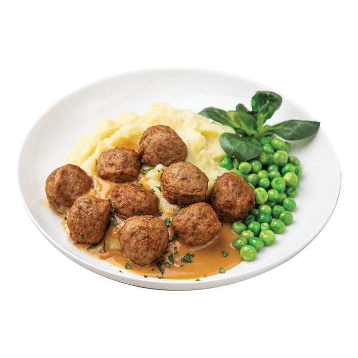 Meatballs With Mashed Potatoes