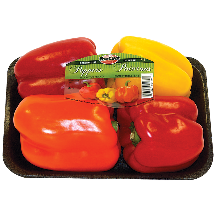 Mixed Greenhouse Peppers