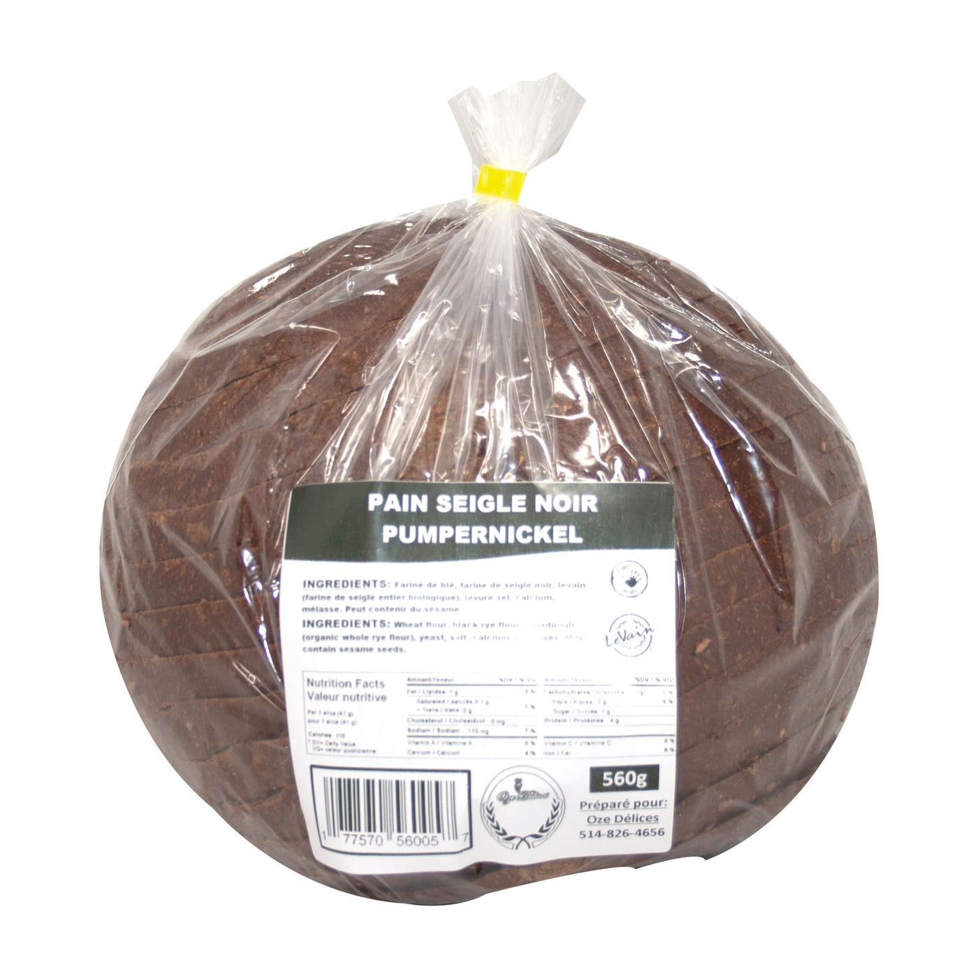 Pumpernickel Bread