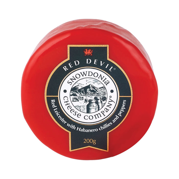 Snowdonia Red Devil Cheese With Habanero Pepper