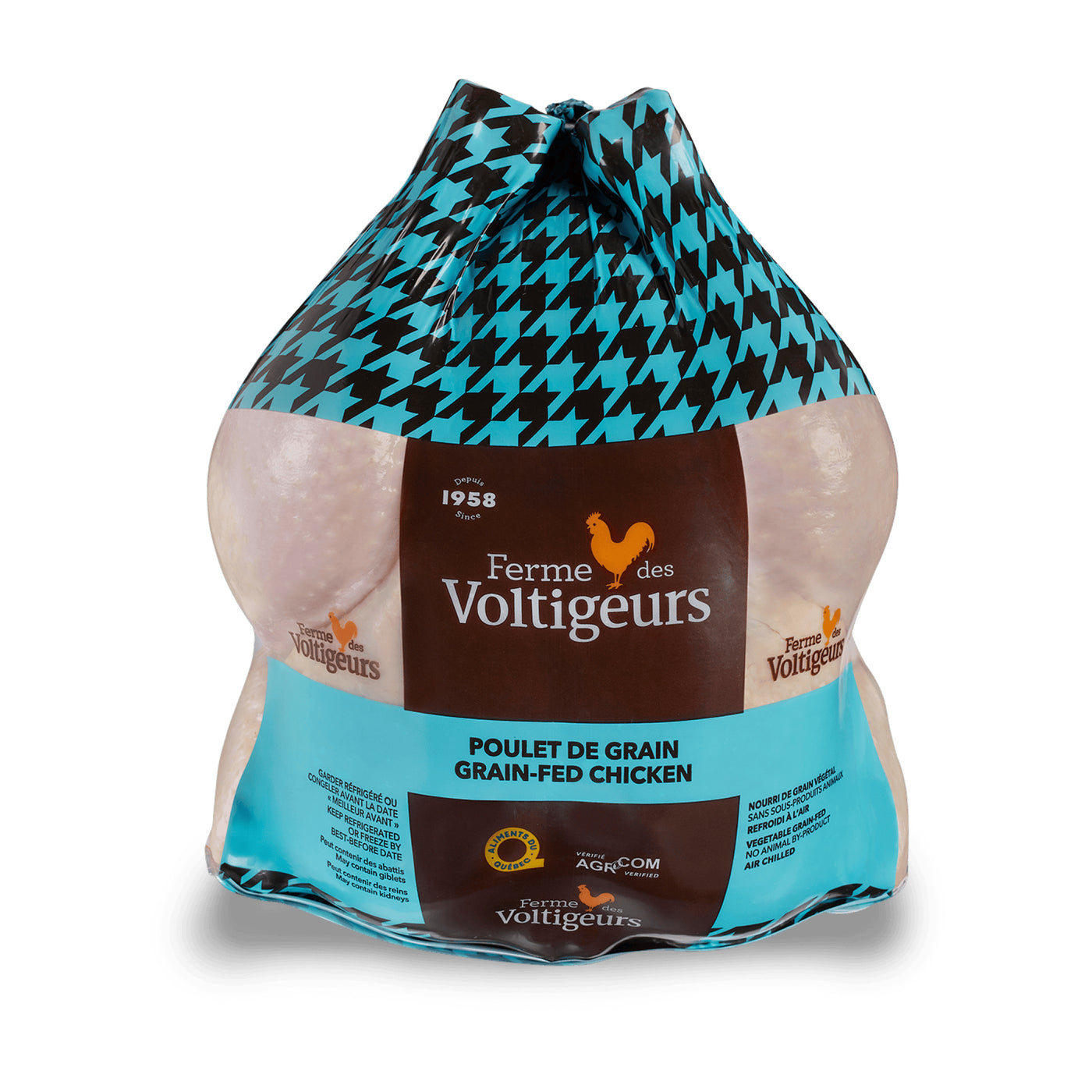 Vegetable Grain-Fed Fresh Chicken