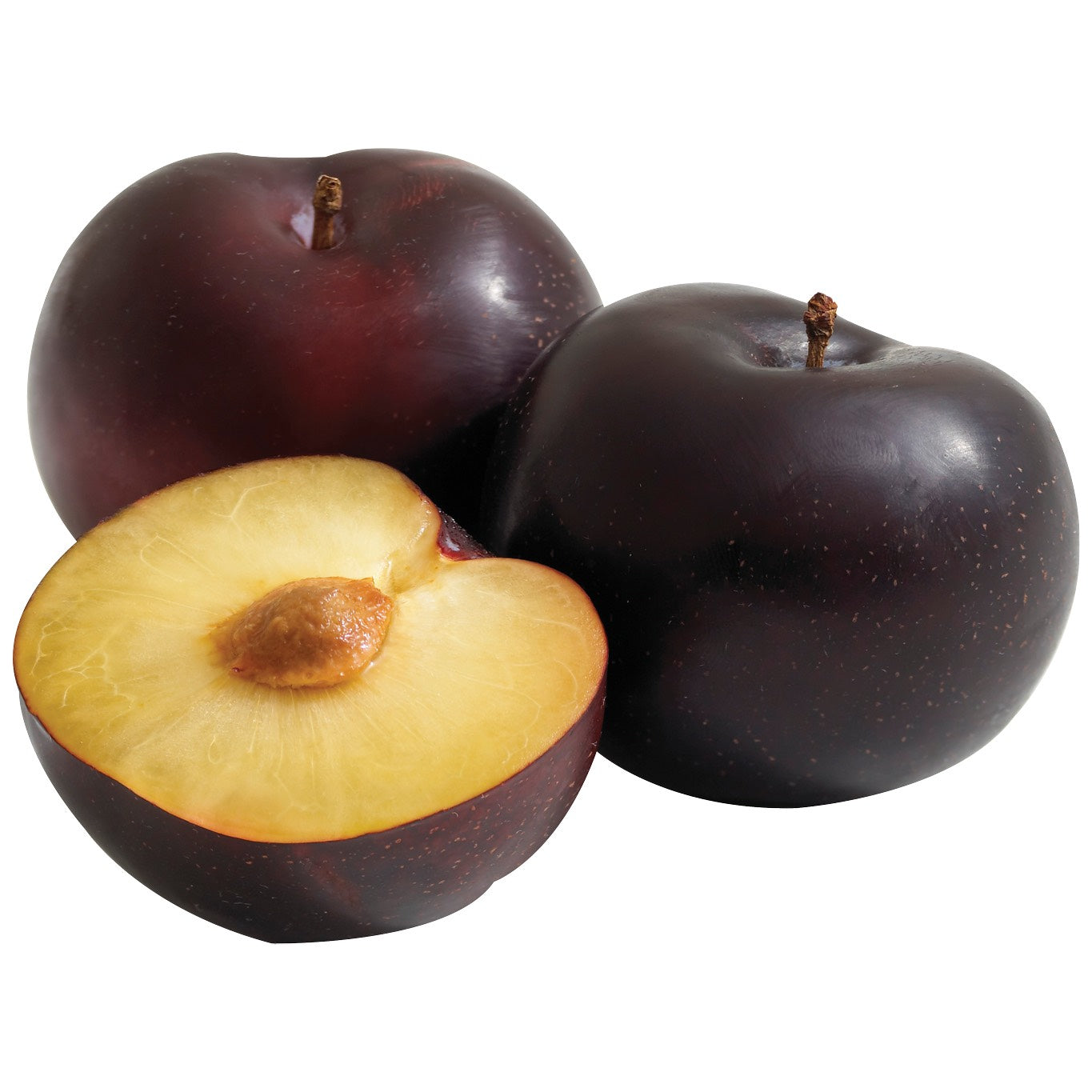 Organic Black Plums