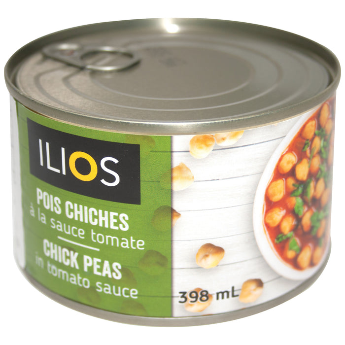 Chick Peas In Tomato Sauce