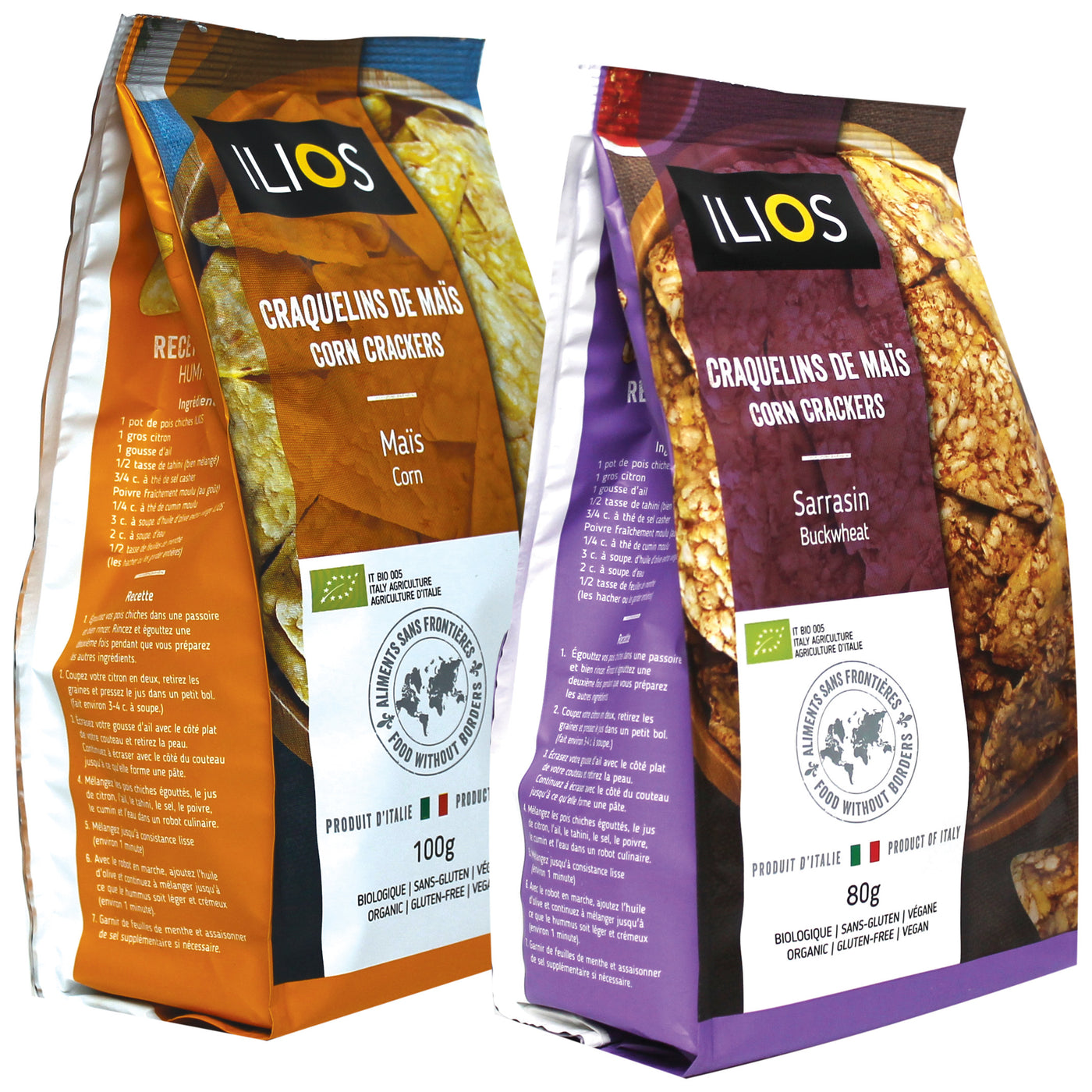 Organic Corn Crackers