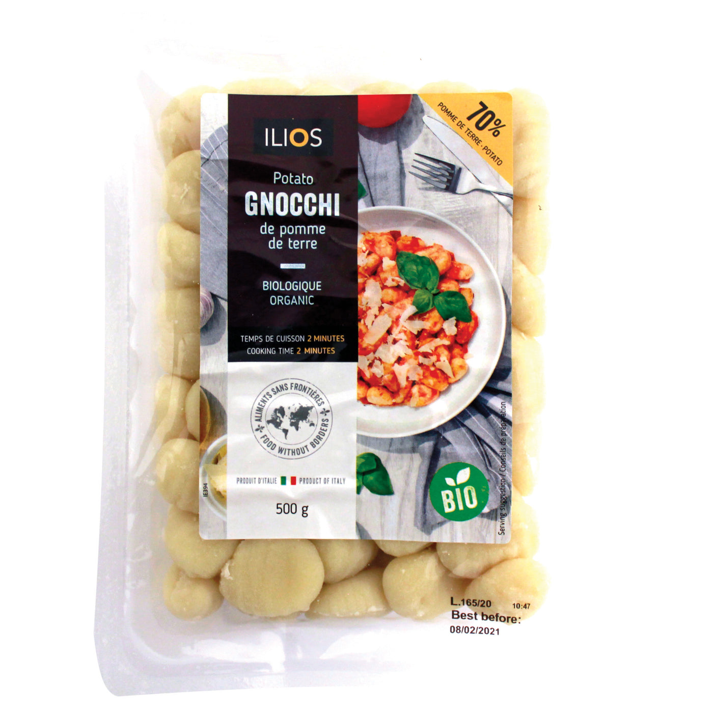 Organic Potato Gnocchi