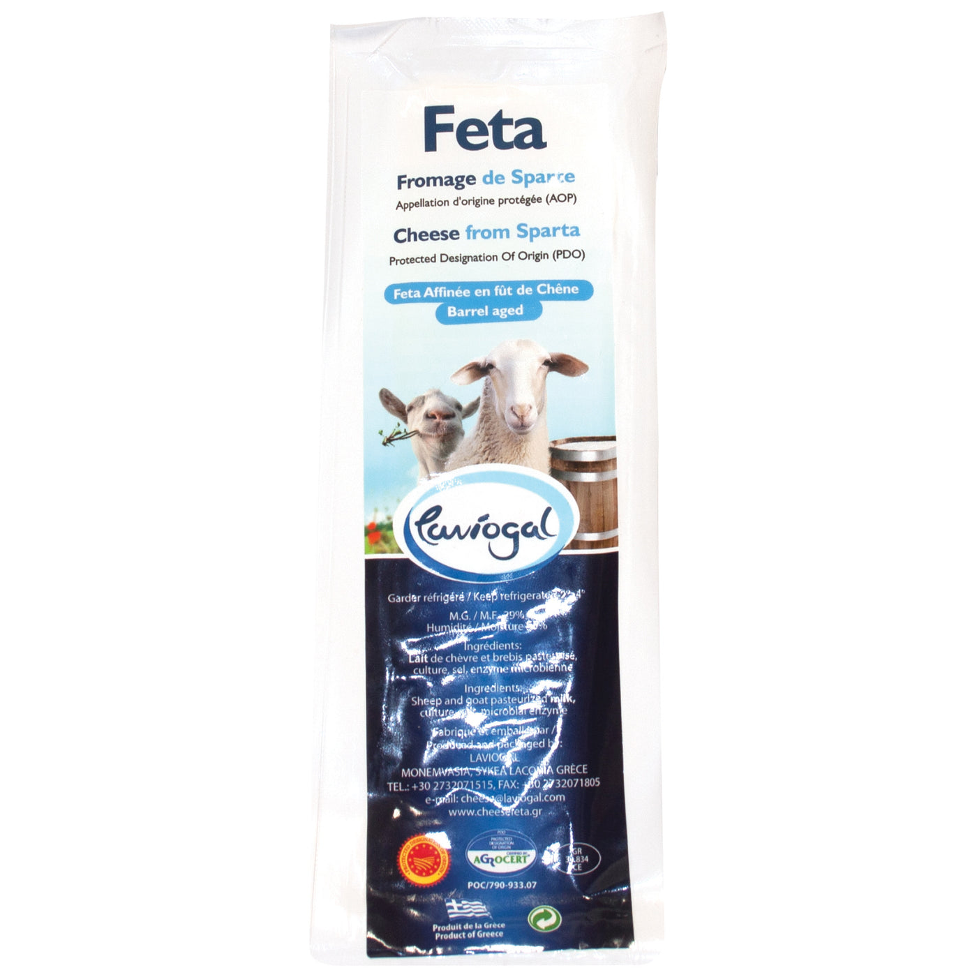 Barrel Aged Feta Cheese