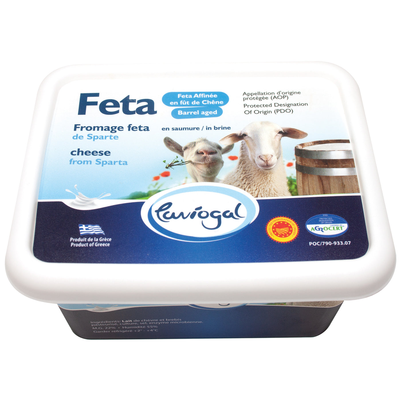 Barrel Aged Feta Cheese