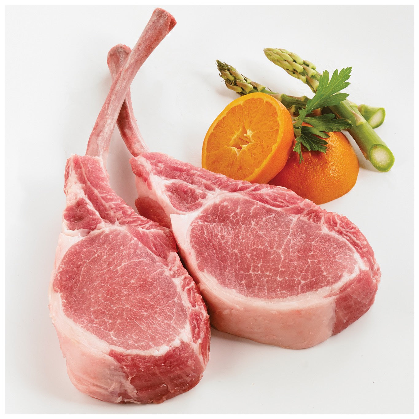 Fresh Tomahawk Pork Chops