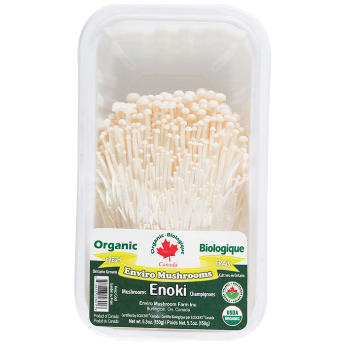 Organic Enoki Mushrooms