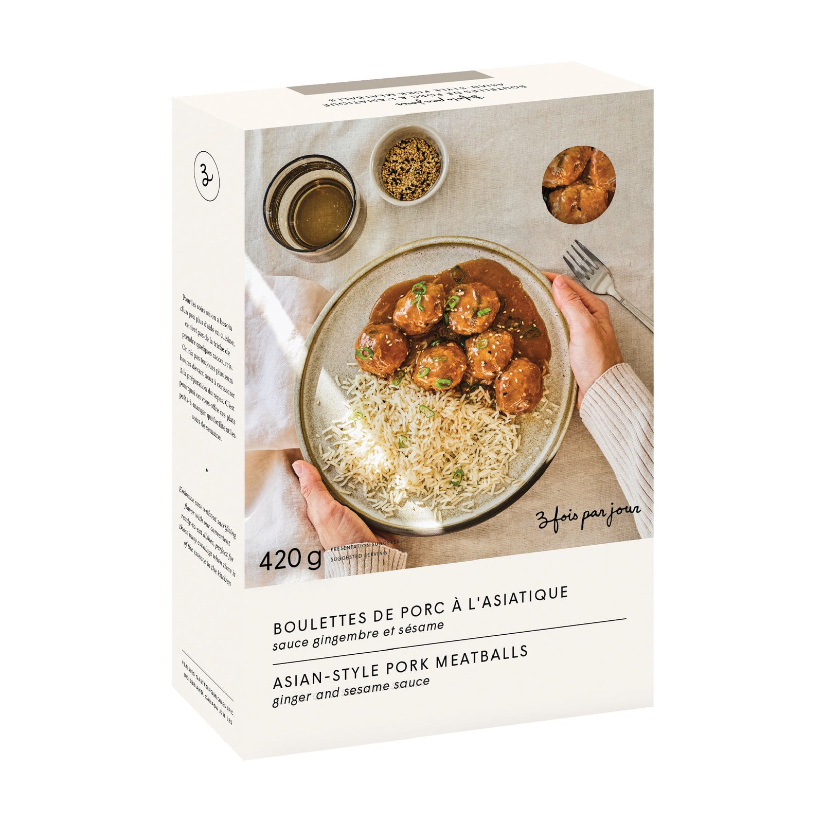 Asian Style Pork Meatballs