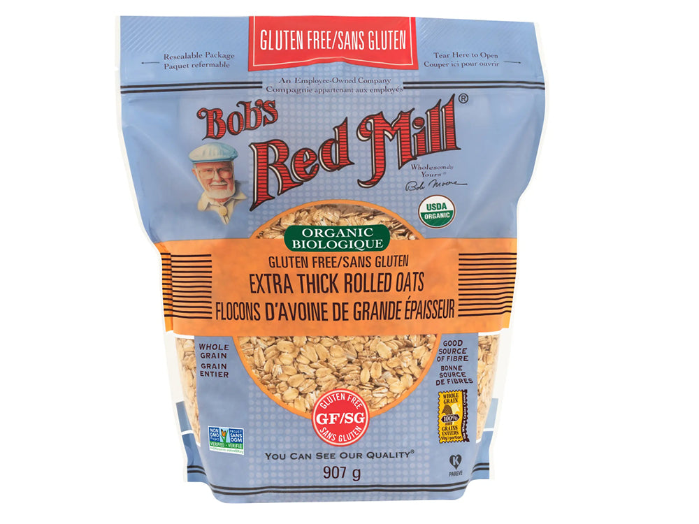 Extra Thick Rolled Organic Oats Gluten Free