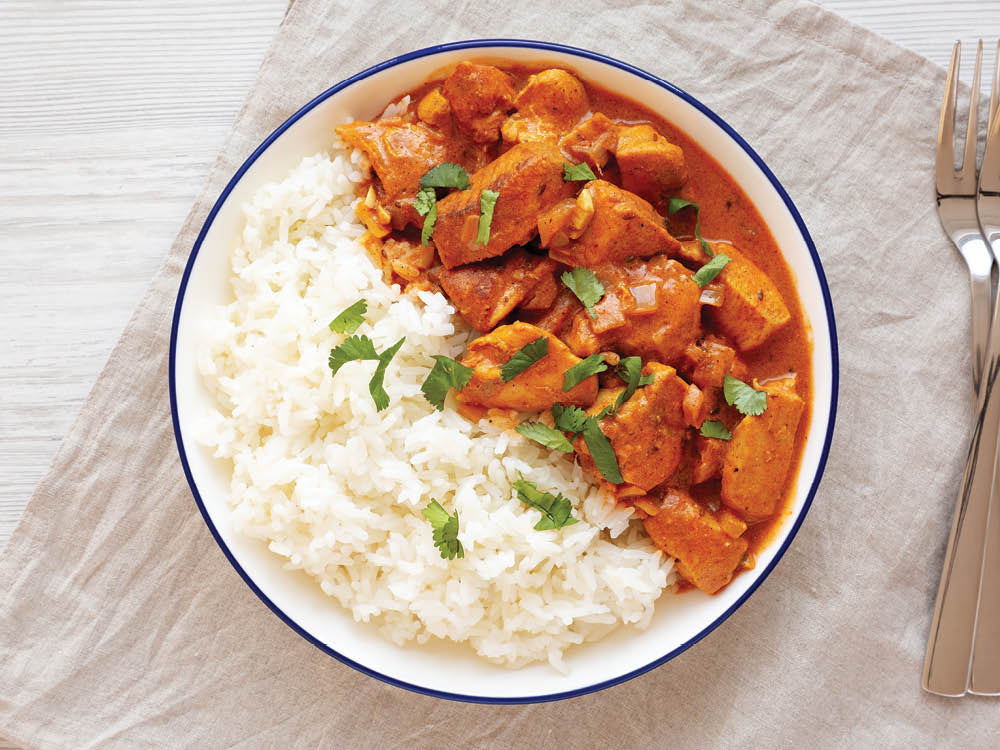 Butter Chicken With Basmati Rice