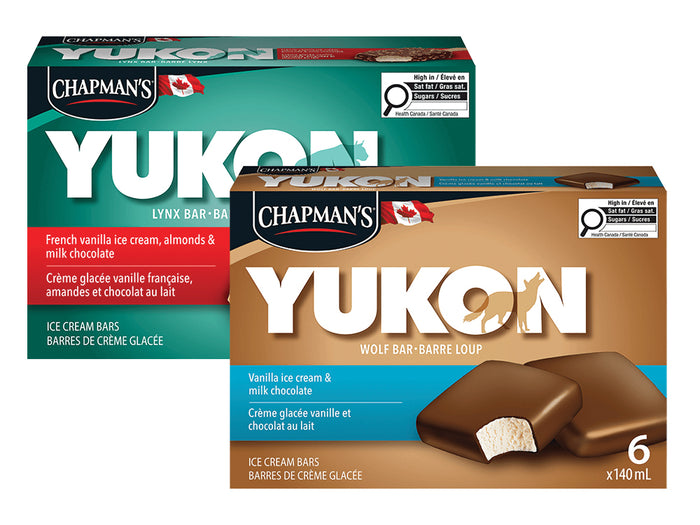 Yukon Ice Cream Bars