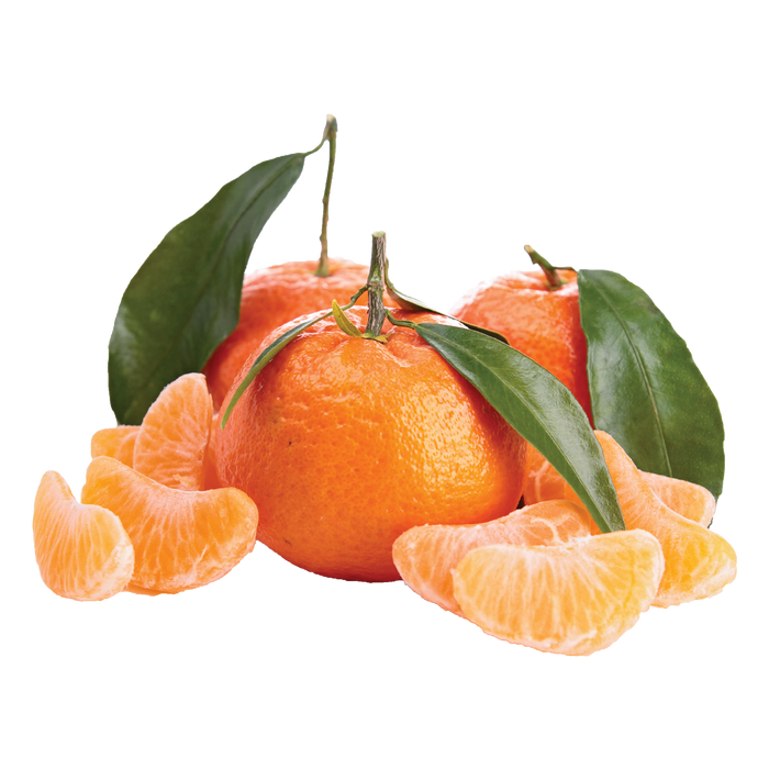 Clementines with Leaves