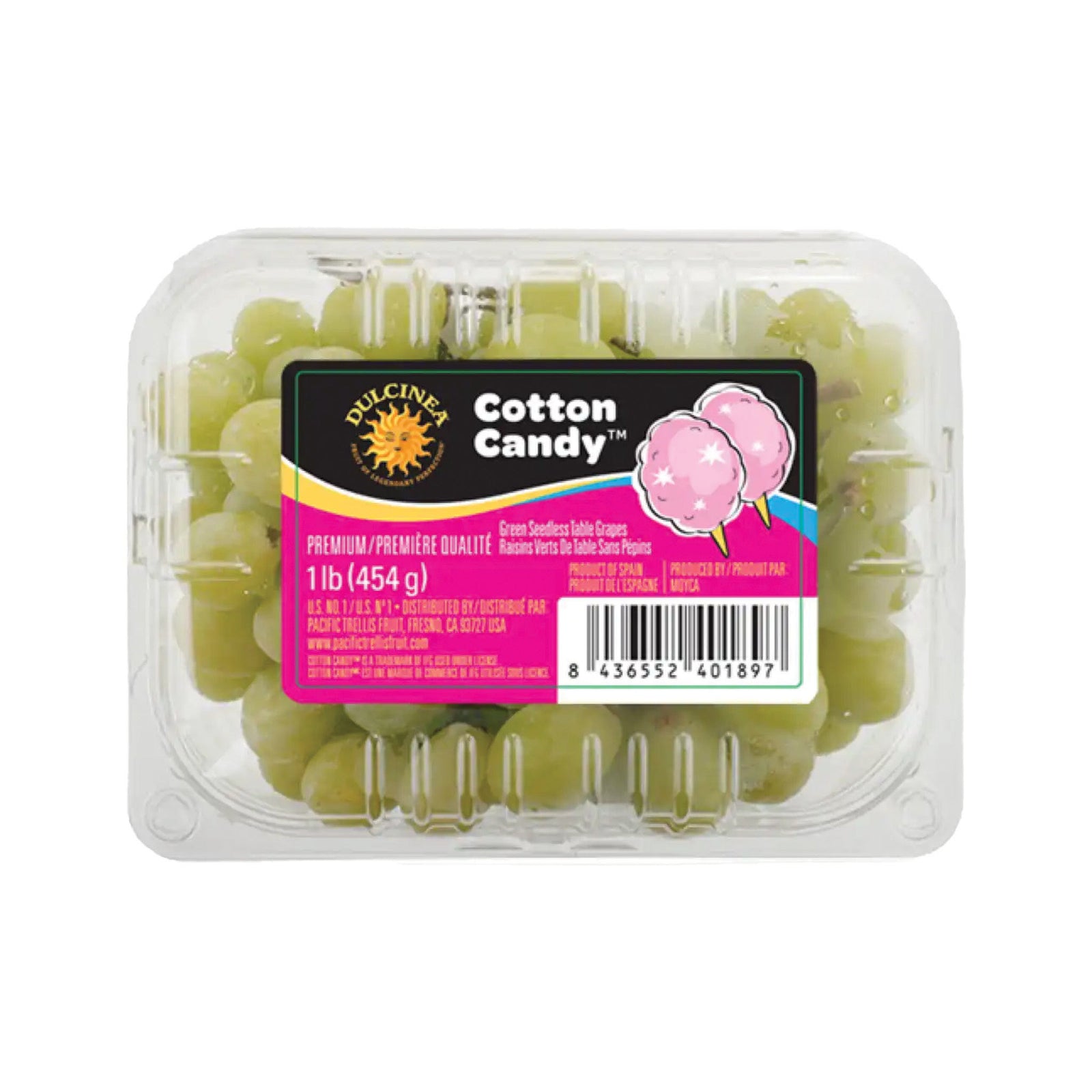 Cotton Candy Seedless Green Grapes