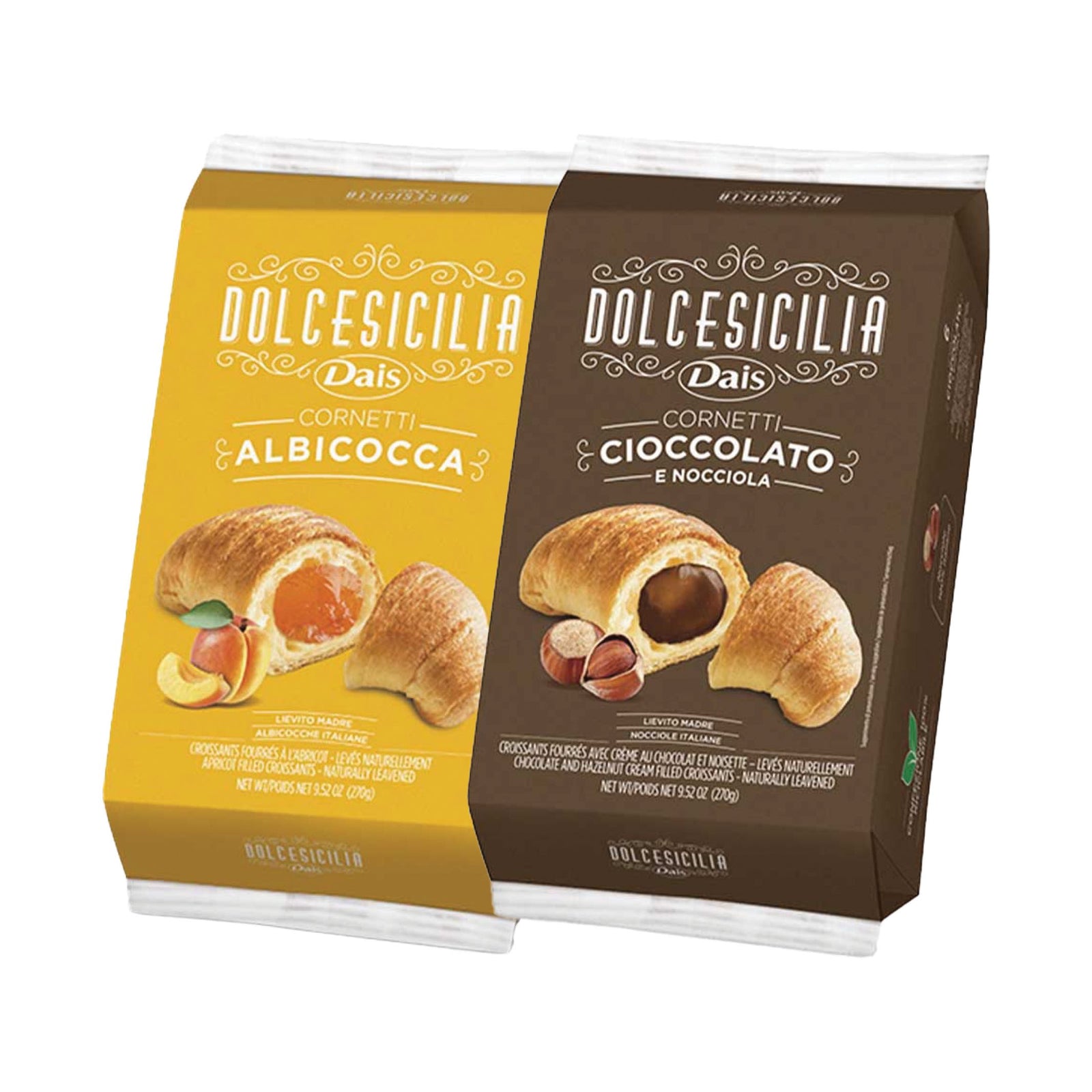 Cream Filled Croissants