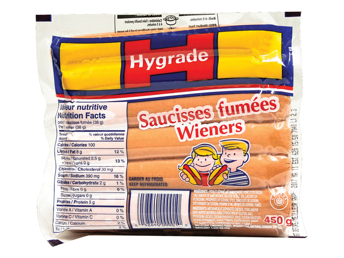 Regular Hotdog Wieners