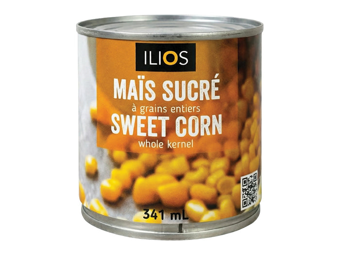 Whole kernel Sweet Corn
