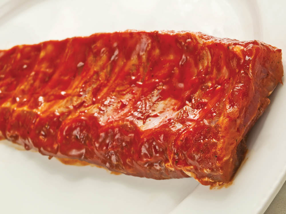 Fresh Marinated Back Ribs