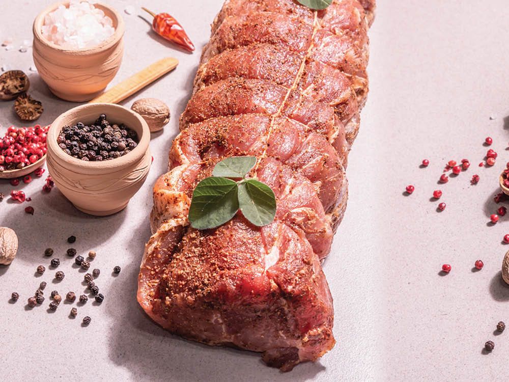 Marinated Boneless Pork Loin Roast