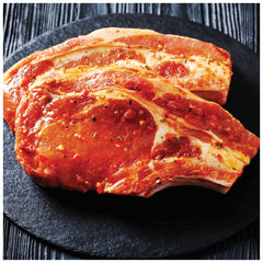 Supermarché PA Fresh Bone-in Marinated Pork Chops approx. package 450g