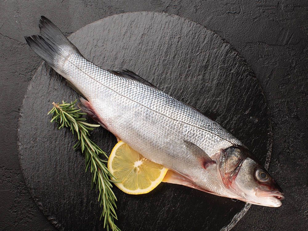 Cleaned Mediterranean Sea Bass