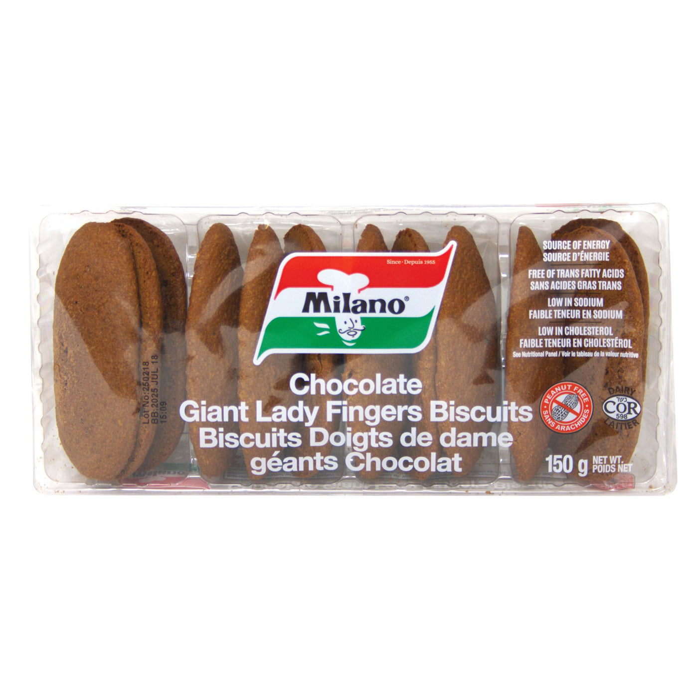 Giant Lady Fingers (Chocolate)