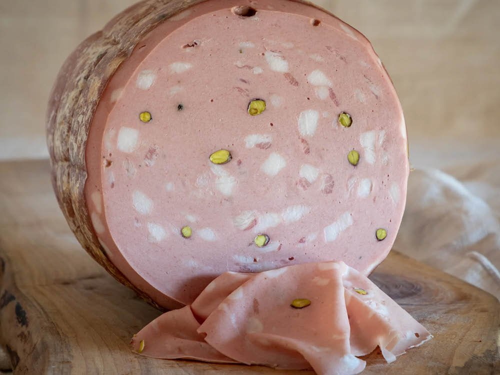 Mortadella with Pistachios