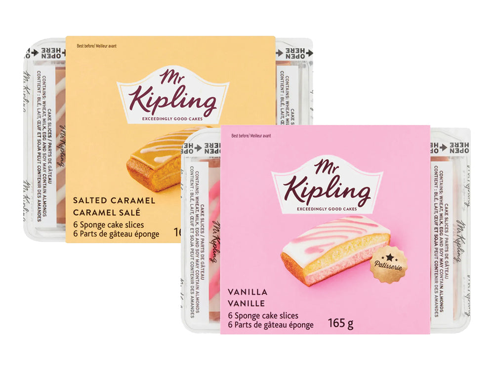Sponge Cakes Slices