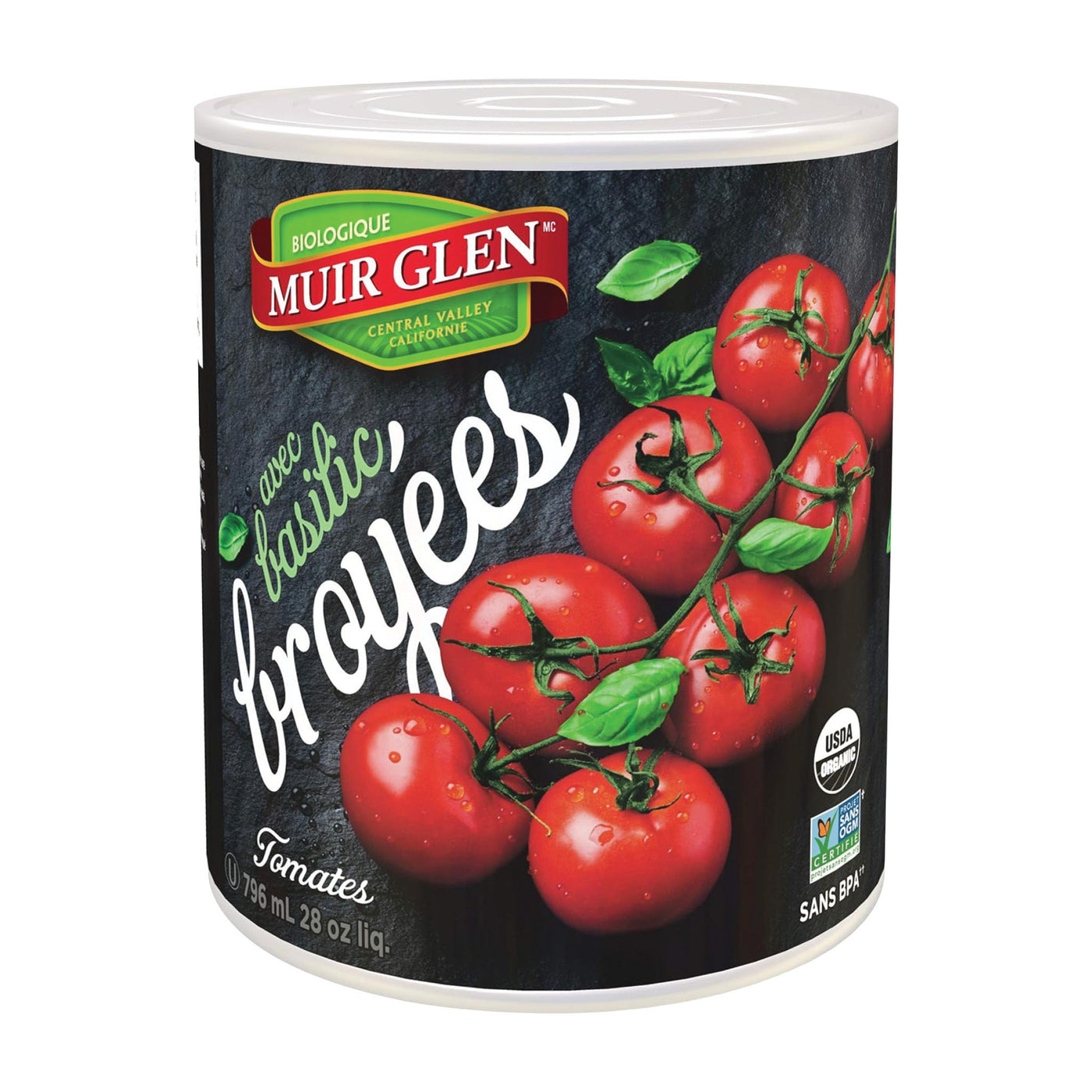 Organic Crushed Tomatoes With Basil
