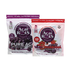 Acai Roots Organic Smoothie Pouches 4x100g