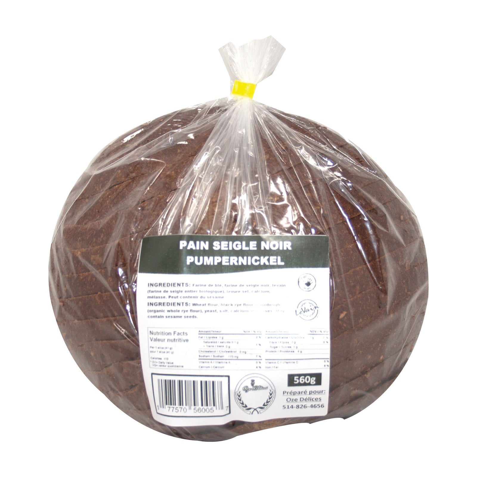 Pumpernickel Bread