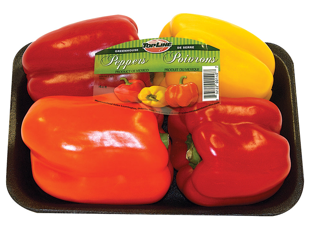 Mixed Greenhouse Peppers