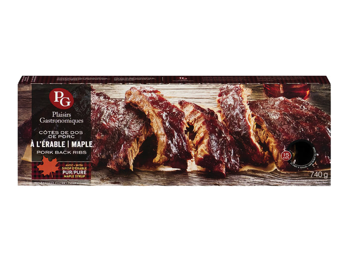 Maple Pork Back Ribs