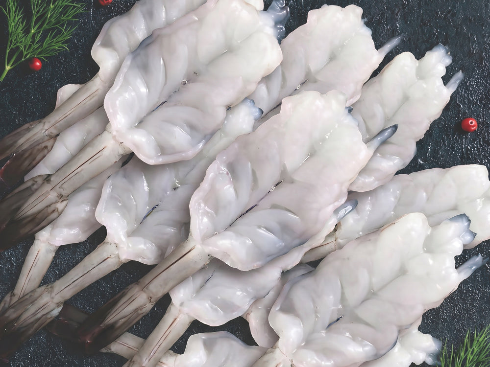 Pacific White Shrimp (Raw, Butterfly)