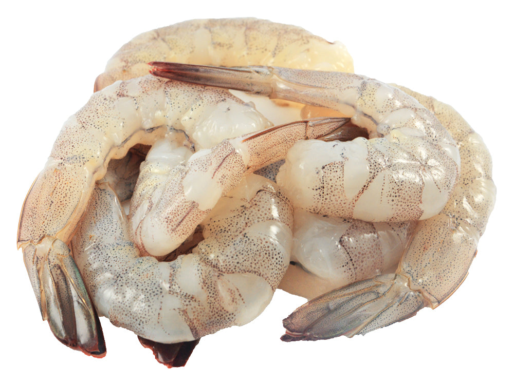 Pacific White Shrimp (Raw, Peeled, Deveined, Tail-On)