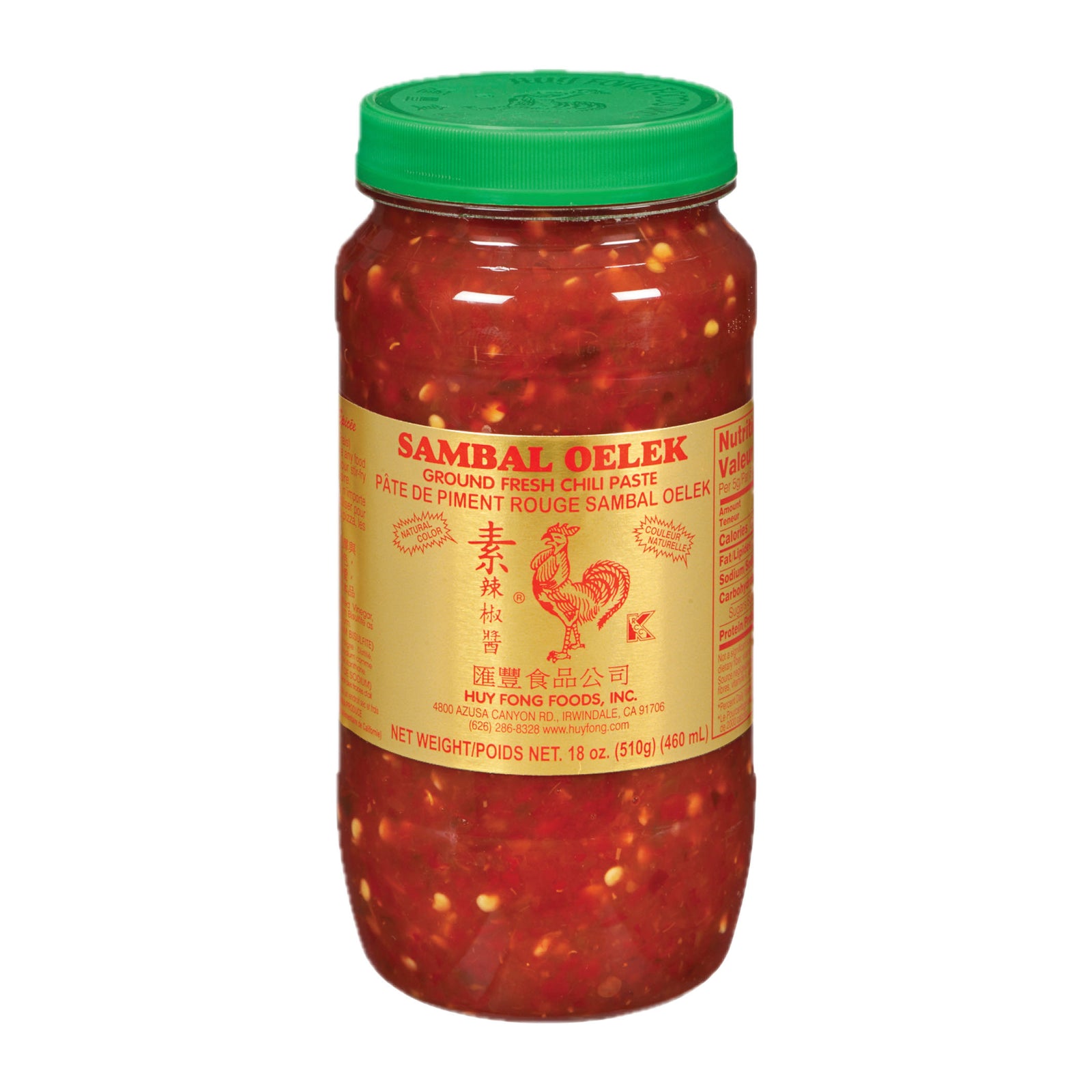 Sambal Oelek Ground fresh Chili Paste
