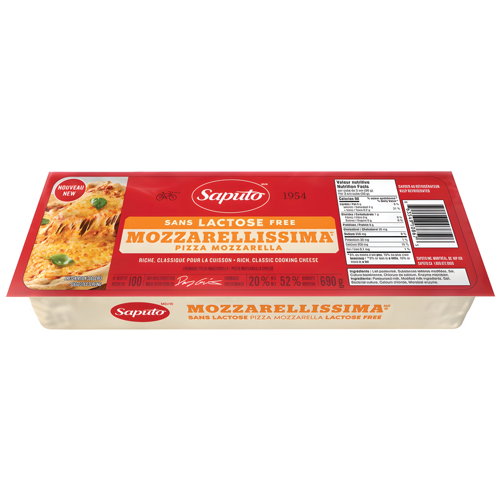 Lactose Free Cheese Mozzarellissima