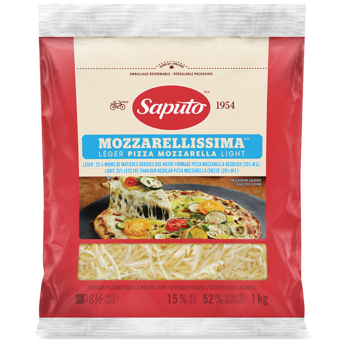 Grated Mozzarellissima Cheese