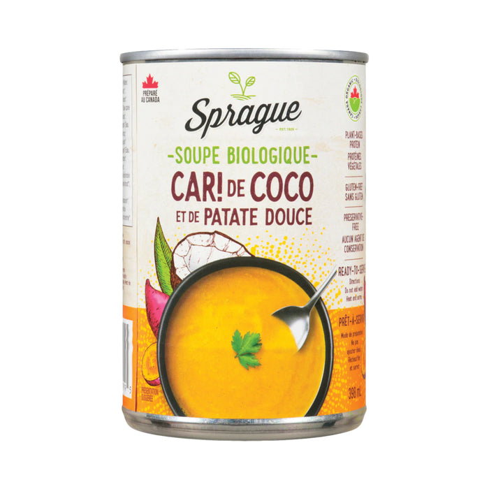 Organic Soup Coconut Curry Sweet Potato