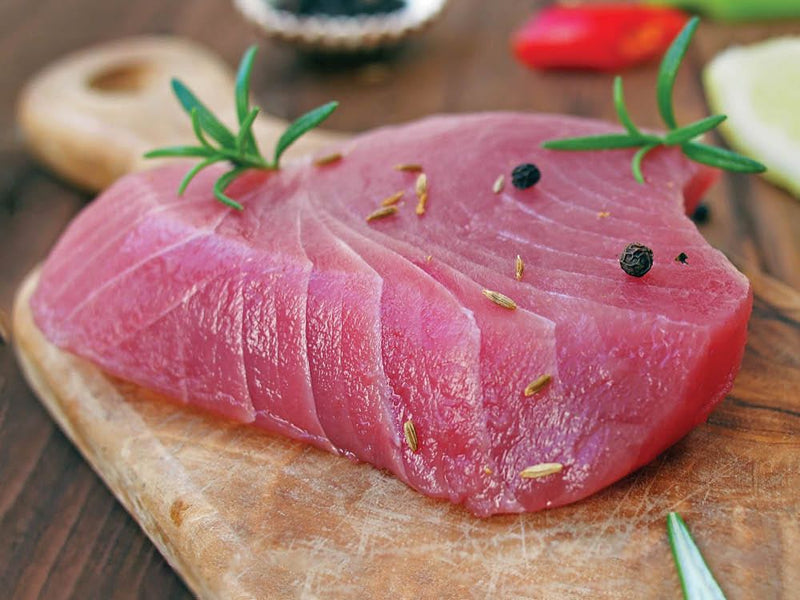  Thawed Red Tuna Steak