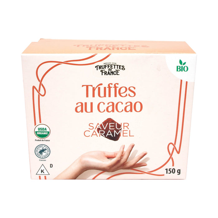 Cocoa Truffles With Caramel