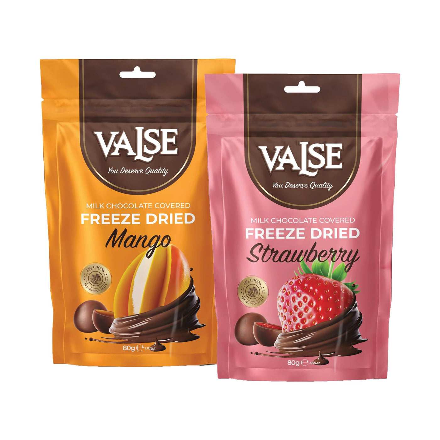 Freeze Dried Fruits Covered Chocolate