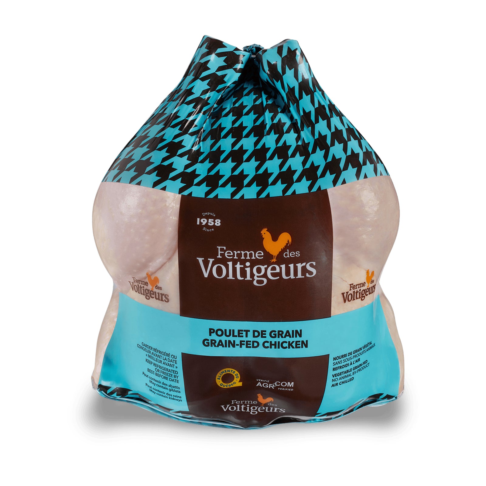 Vegetable Grain-Fed Fresh Chicken