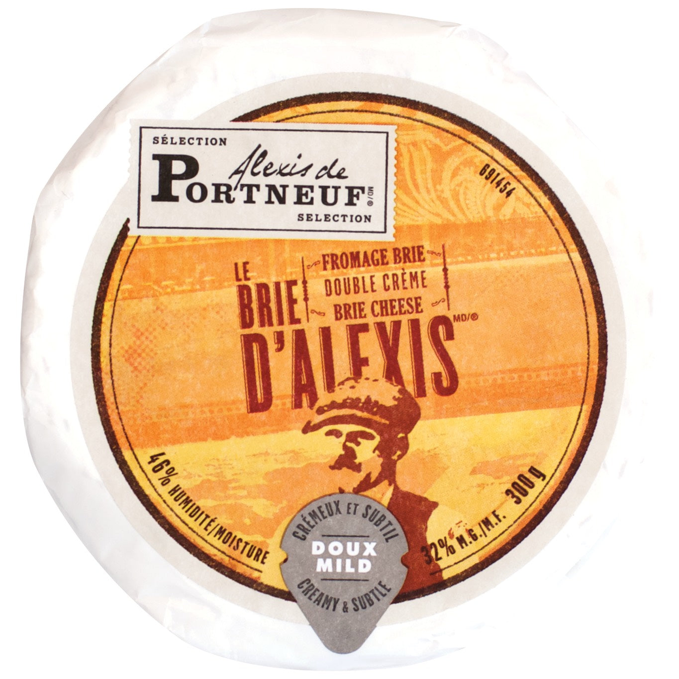 D'Alexis Double Cream Brie Cheese